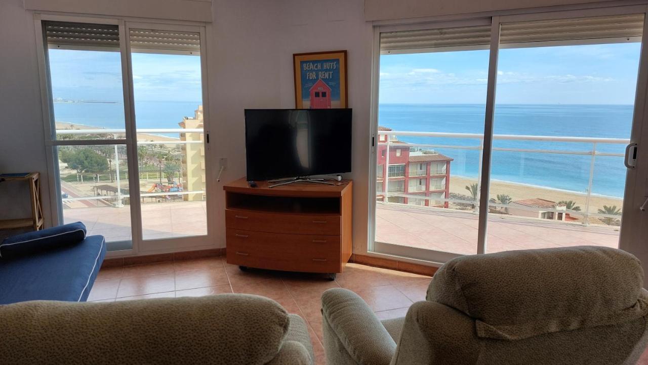Апартаменти Atico Con Espectacular Terraza Frente Al Mar Пеніскола Екстер'єр фото